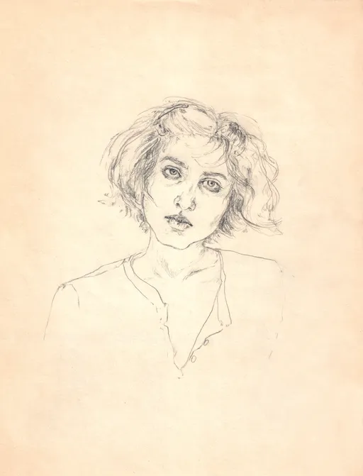 Curiosity, 2015, pencil on paper, 25 x 19 cm