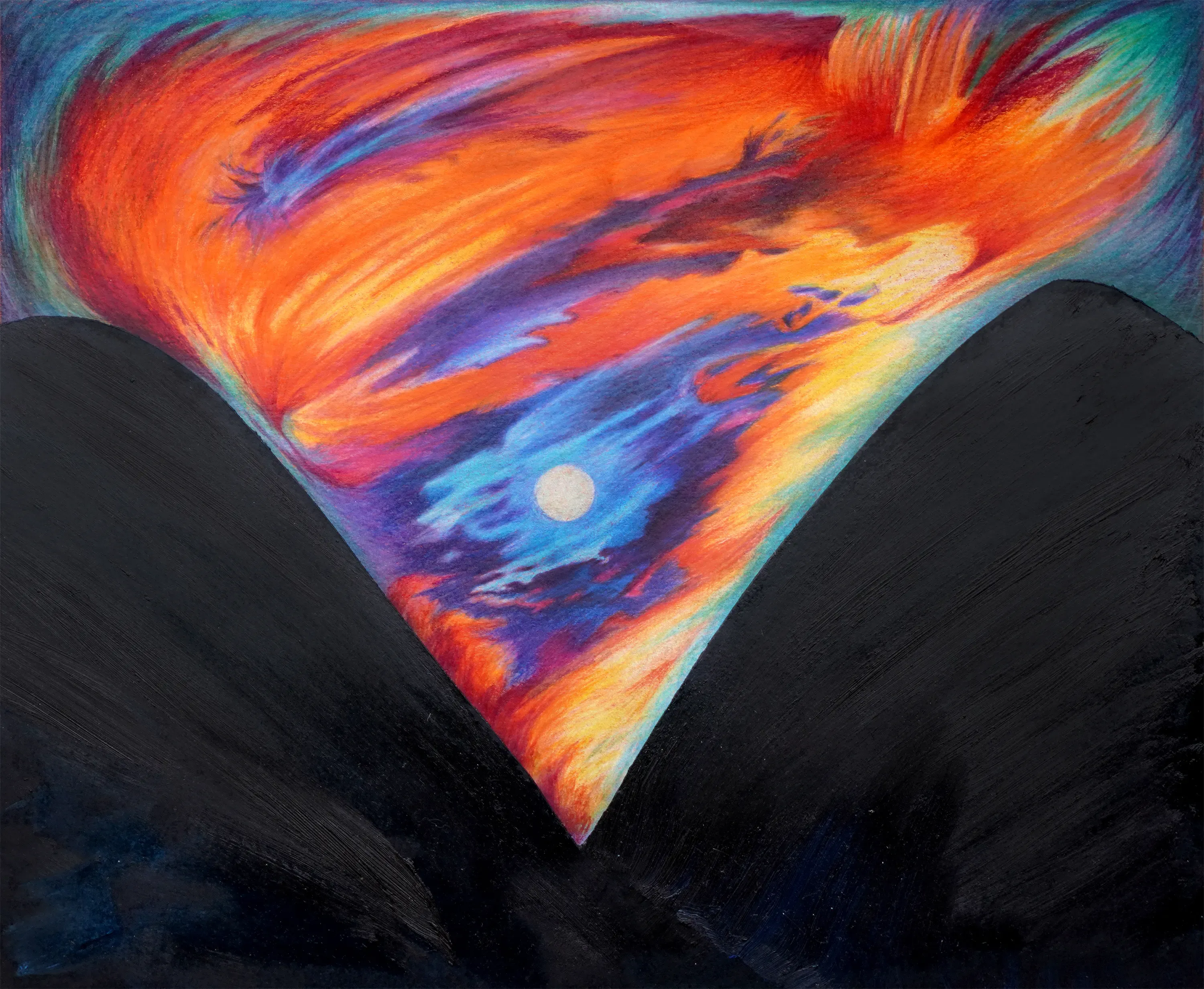 Full Moon on Fire