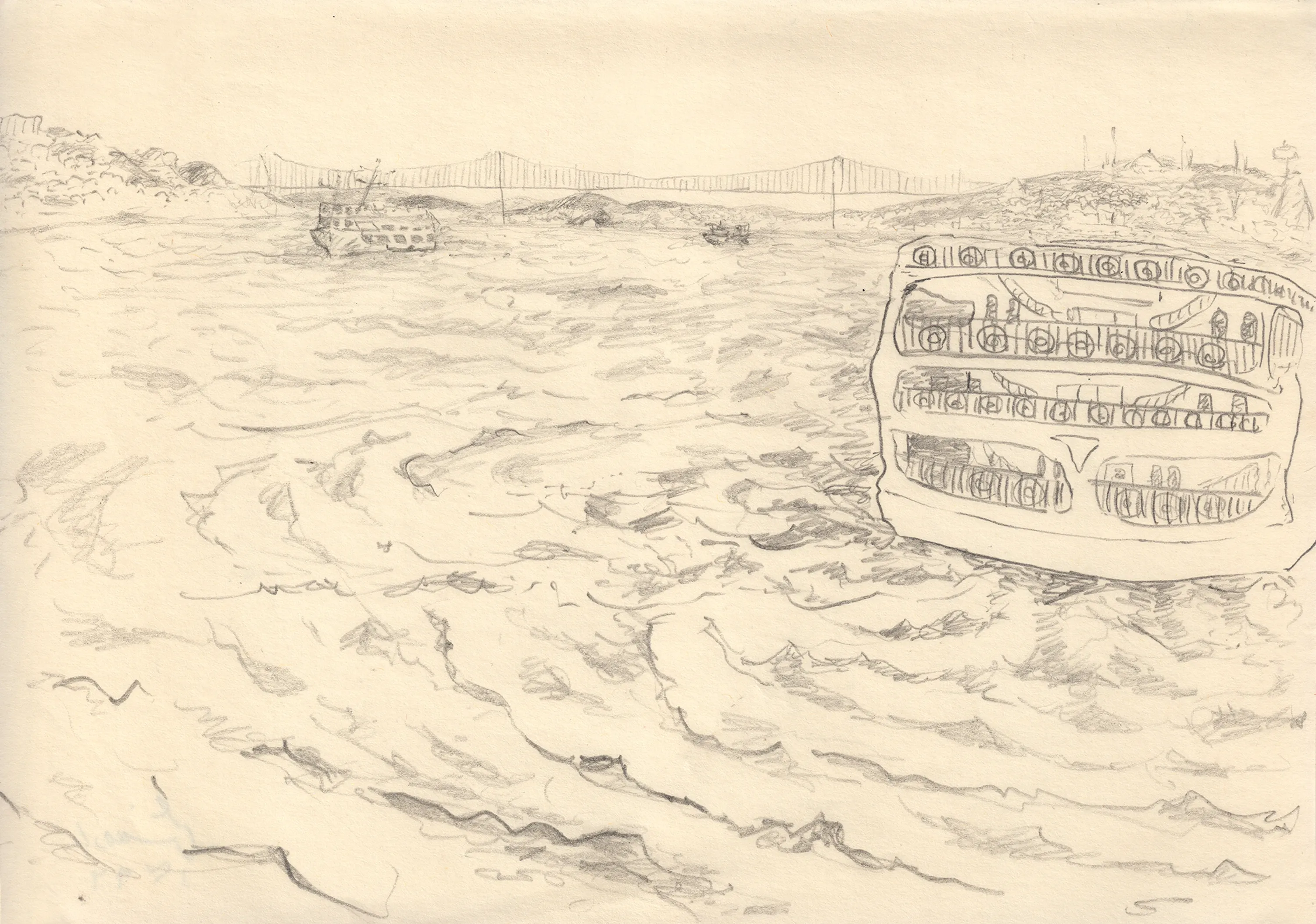 Galata Bridge View