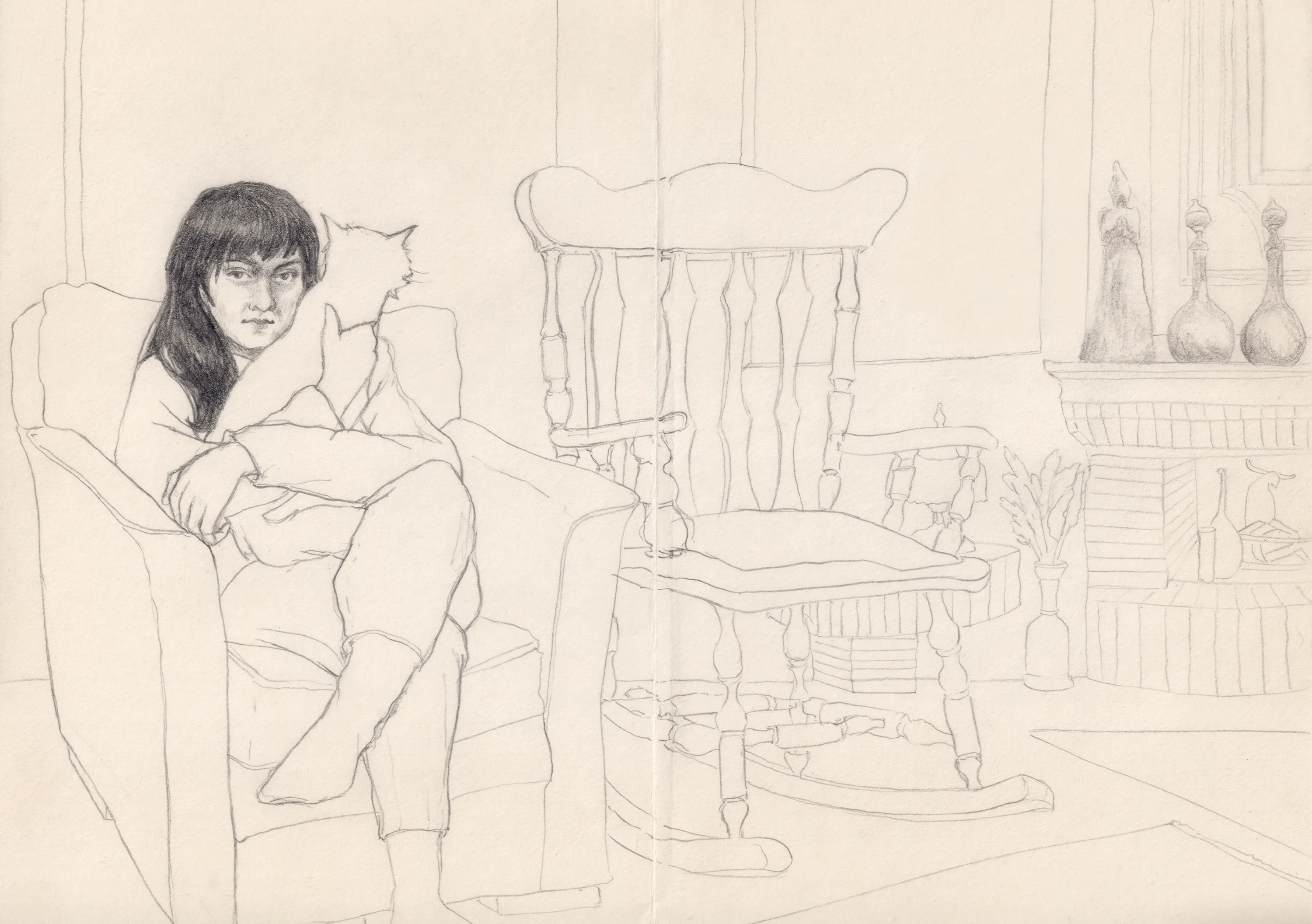 Melika and Her Cat, Fandogh