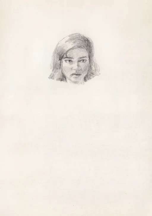 Pissed Off, 2025, pencil on paper , 18 x 14 cm