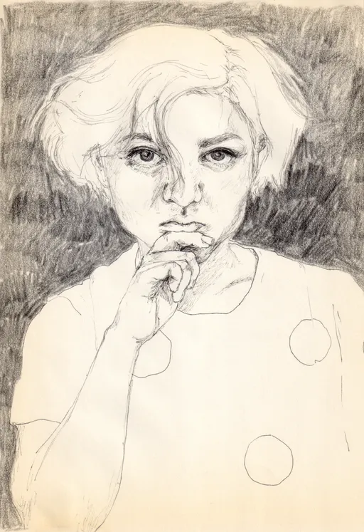 Stupid T-Shirt, 2016, pencil on paper 27.5 x 19 cm