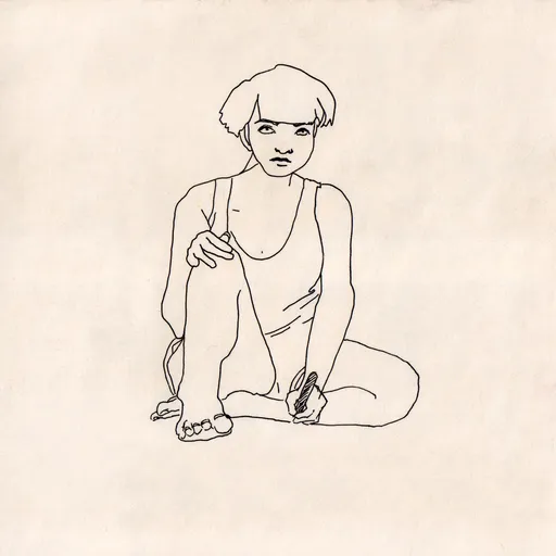 Weird Hairstyle, 2016, ink on paper, 18 x 18 cm